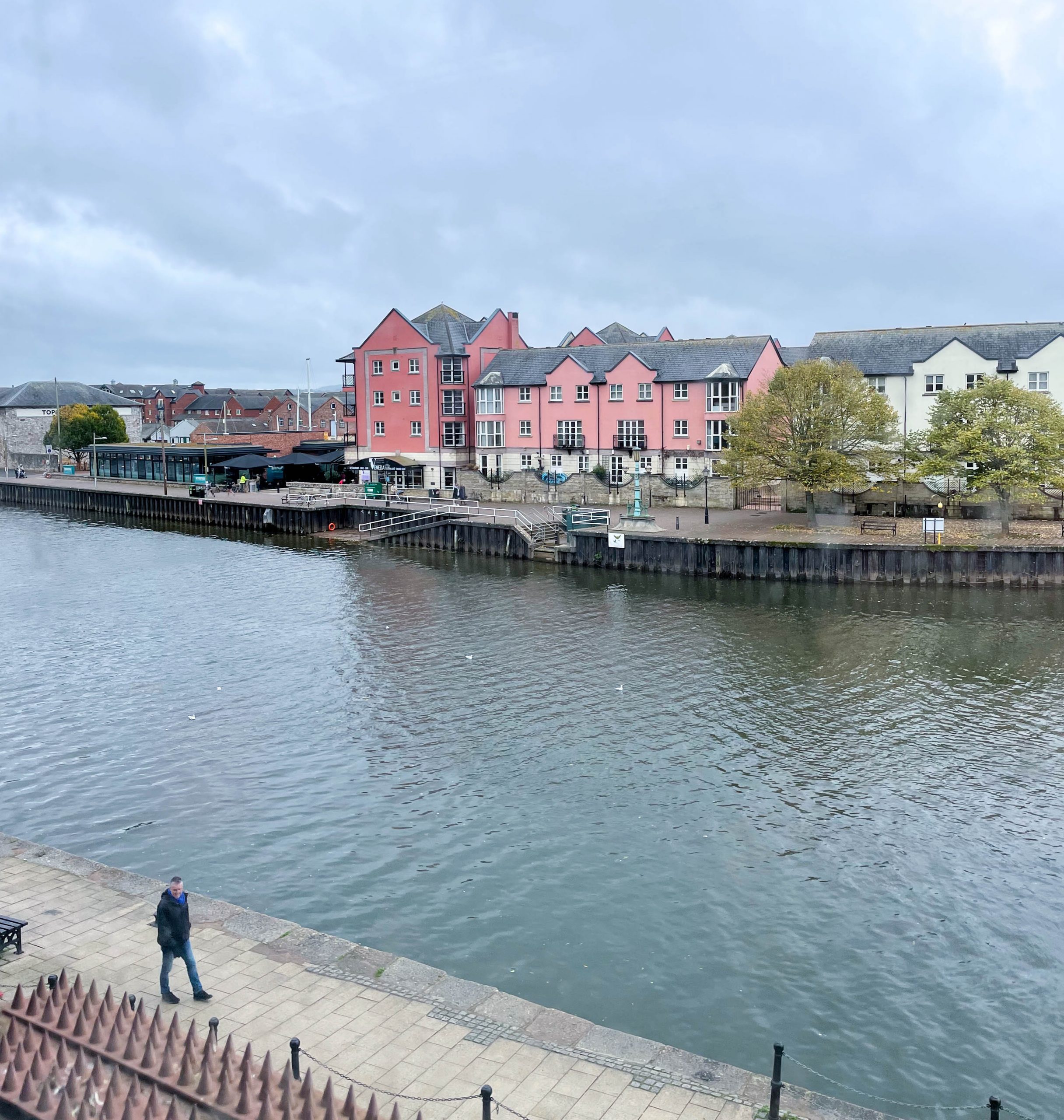 The beautiful river Exe from our outside terrace