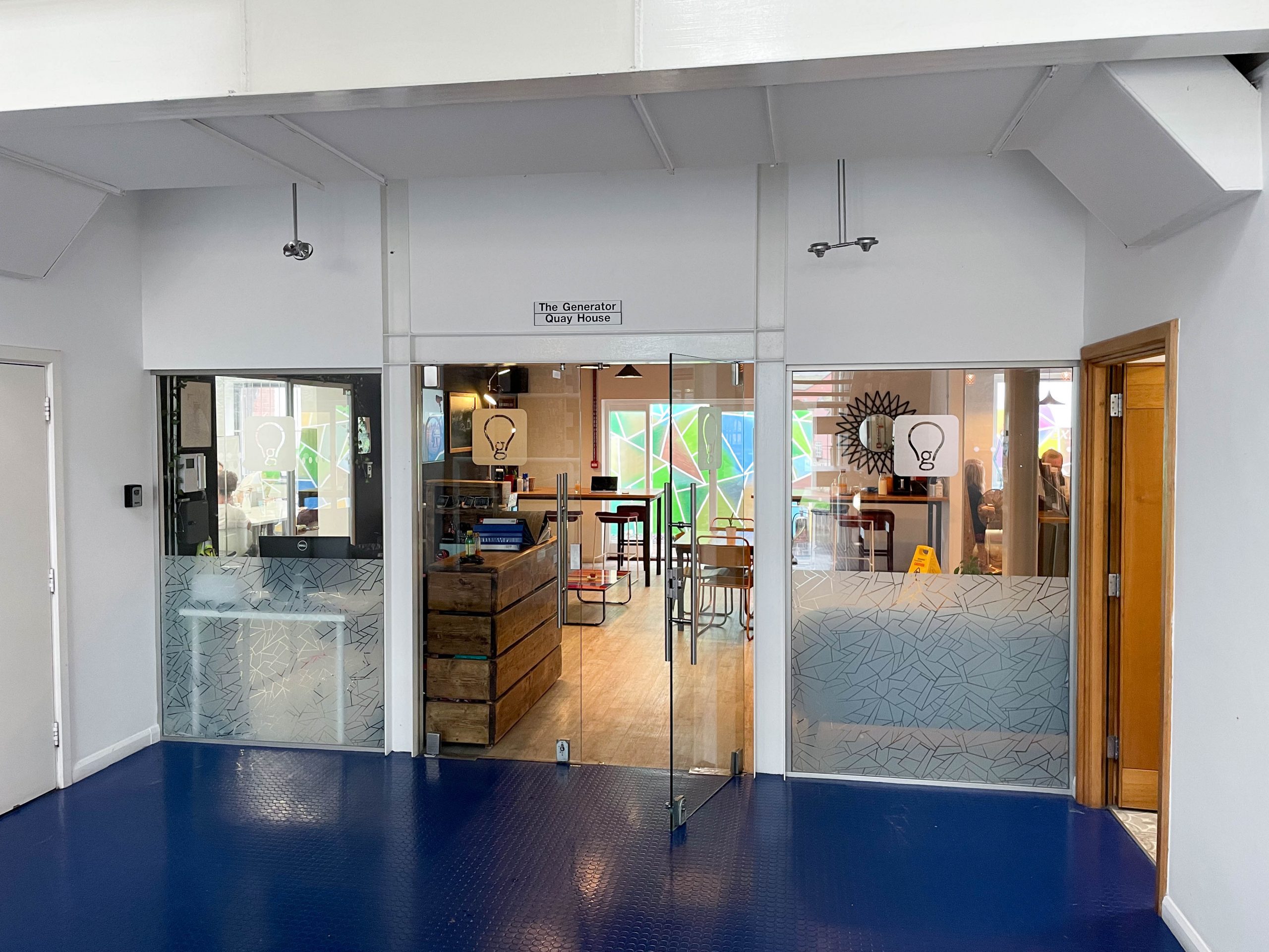 Welcome to The Generator Hub reception