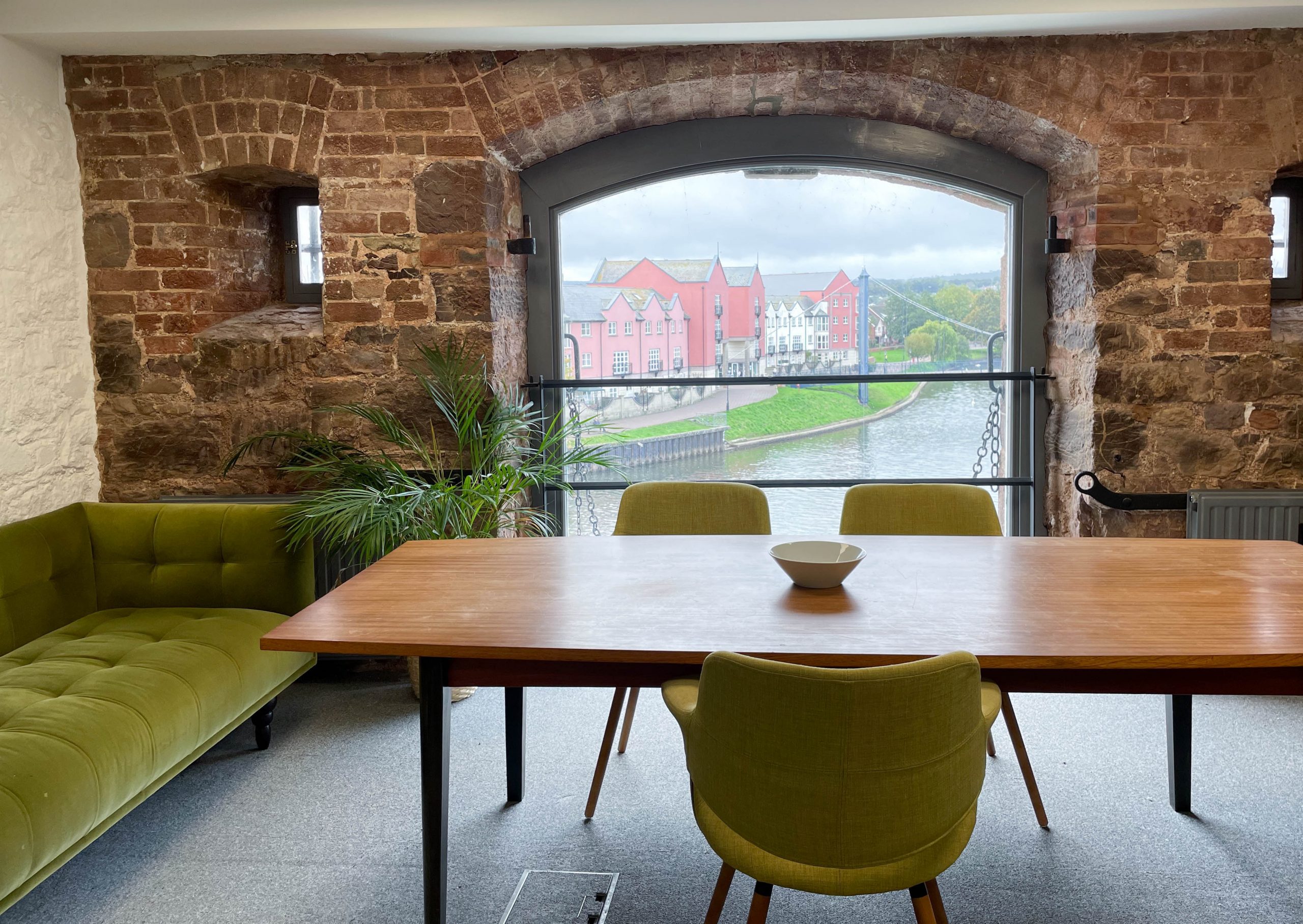Meeting rooms with a view of the river Exe